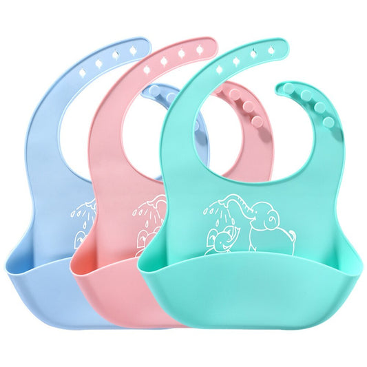 Baby Silicone Bib/Saliva Bag