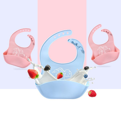 Baby Silicone Bib/Saliva Bag