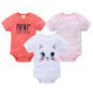 New short sleeve baby clothes