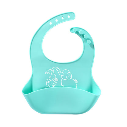 Baby Silicone Bib/Saliva Bag
