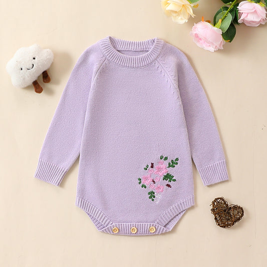 Baby Girl Pretty Autumn Rose