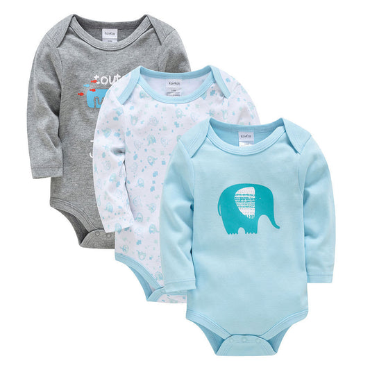 Baby Boy Long Sleeve Elephant