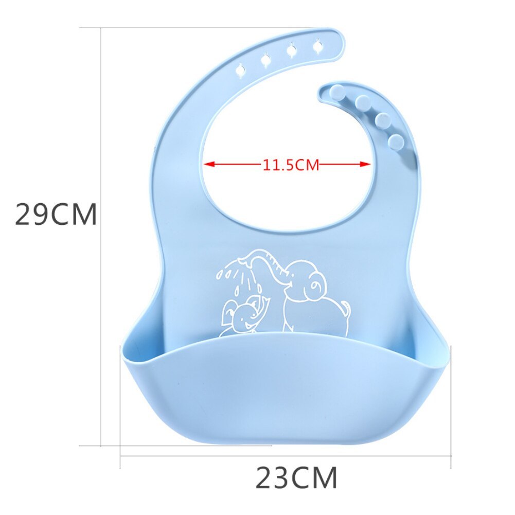 Baby Silicone Bib/Saliva Bag