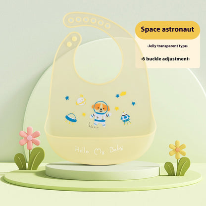 Baby Food Silicon Pinny Bib