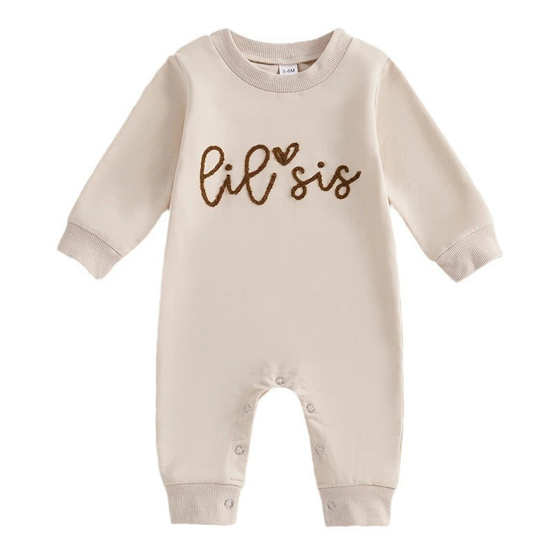 Baby Girl Simple  Sister Onesie