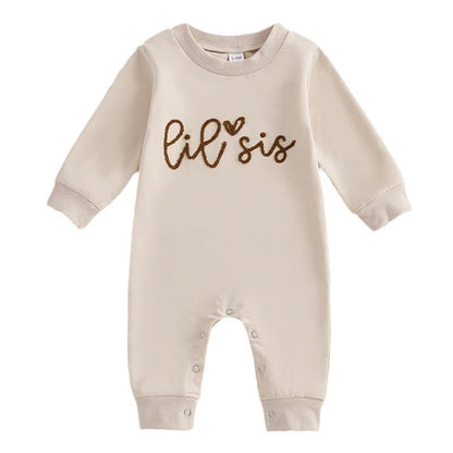Baby Girl Simple  Sister Onesie