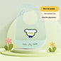 Baby Food Silicon Pinny Bib